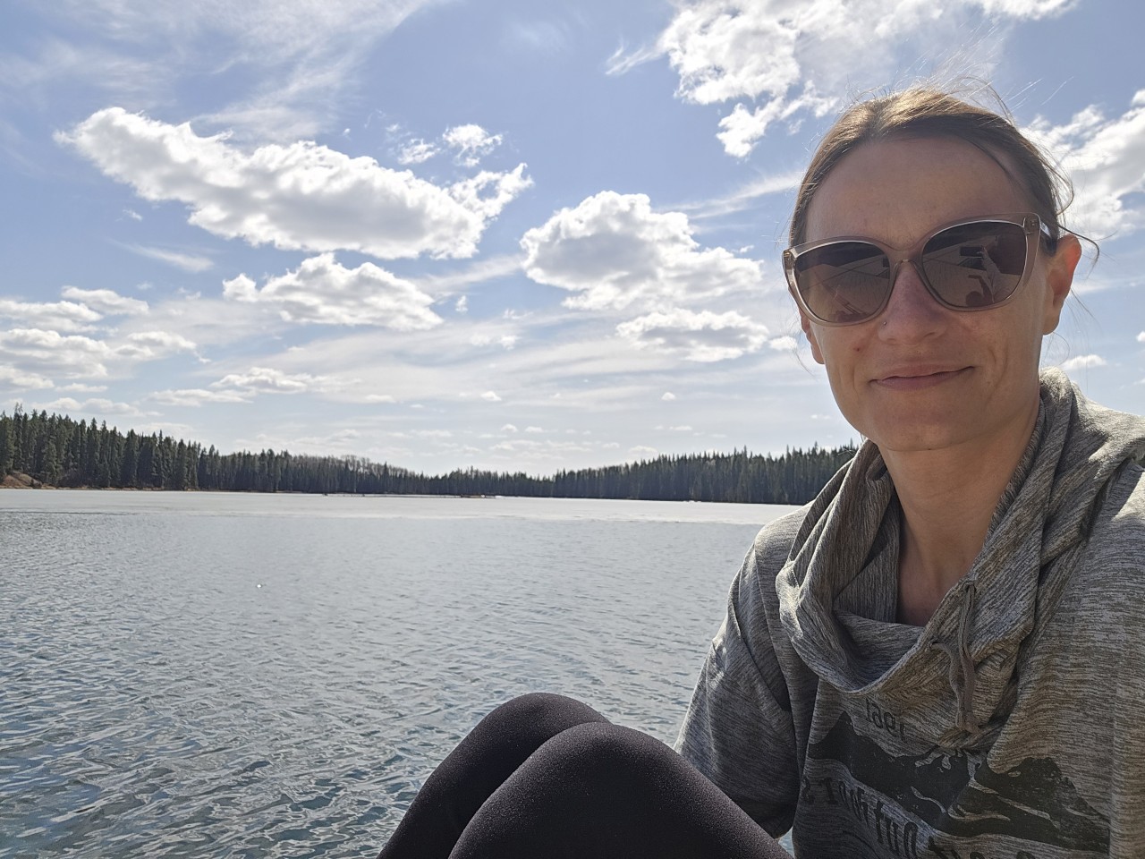 Spring Ice Melt Clearwater County - In early May the ice begins to disappear across Clearwater County lakes, marking the start of open water season.