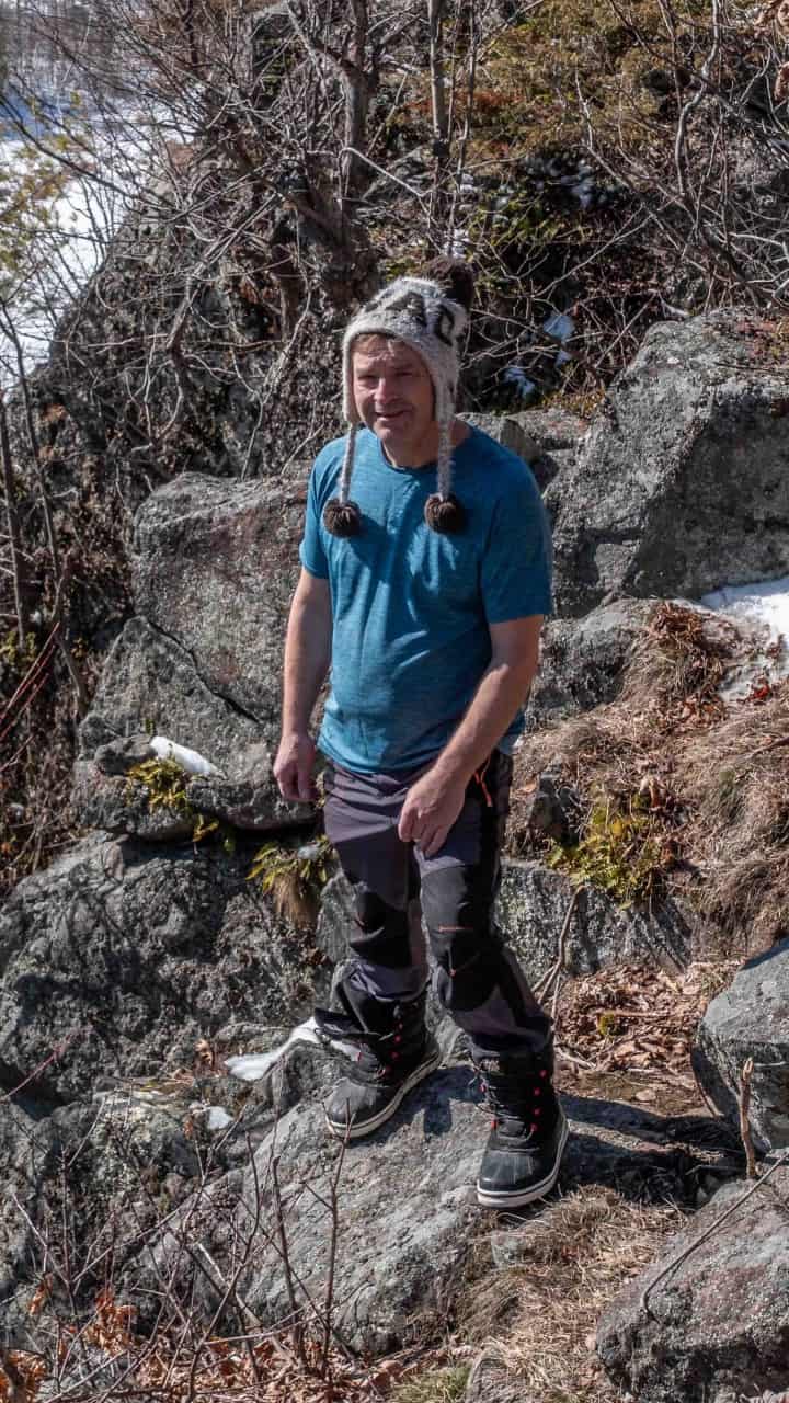 Standing-On-Top-Of-Marble-Rock-Conservation-Area - The sun was gorgeous as I visited Marble Rock Conservation Area on this day