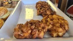Fresh Apple Fritters Red Deer Bakery