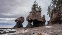 Hopewell Rocks Provincial Park New-Brunswick