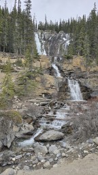 Rocky Mountain Waterfall at Tangle Creek