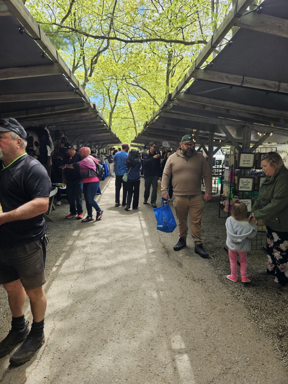 Busy Pinery Antique Flea Market Grand Bend Ontario Canada  - The busy Pinery Antique Flea Market sees over 5000 visitors every Sunday from May to Thanksgiving.
A fun day for the whole family in Grand Bend Ontario Canada 