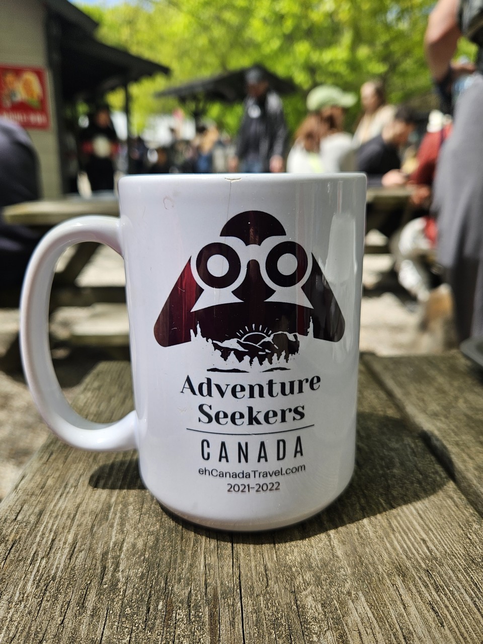 Adventure Seeker Mug at the Pinery Antique Flea Market Grand Bend Ontario Canada  - My Canada Adventure Seeker Mug visits the Pinery Antique Flea Market in Grand Bend Ontario Canada. 