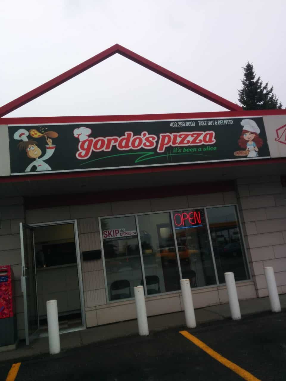 Gordo's Pizza- Update- Now closed - No longer open in Calgary, but boy was their pizza good