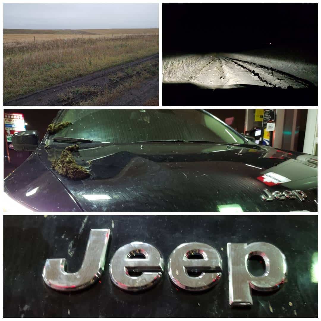 Off roading - Canada has some pretty cool areas that can require 4x4 to get in and out of. I spent 4 hours yesterday digging  out of a muddy clay mess. Bring your shovels, tire chains, flash lights and have fun out there!