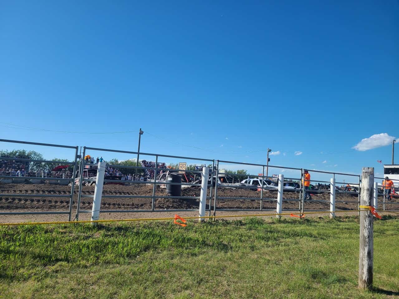 Andrea Horning Vulcan Demolition Derby, Alberta