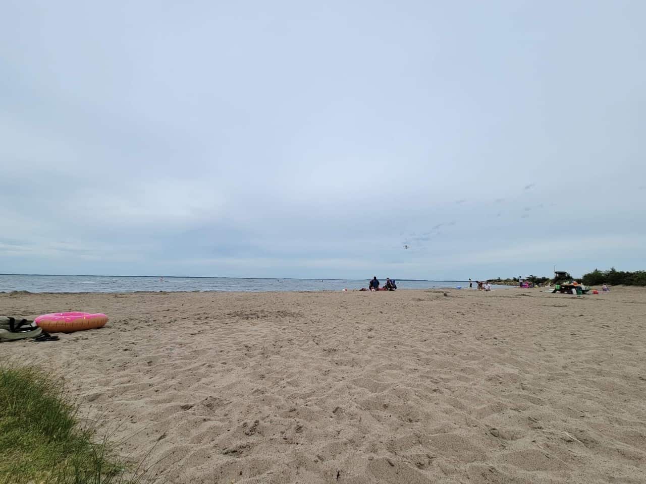 Buffalo Lake Alberta Beach is a popular destination for swimming, kayaking and canoeing.