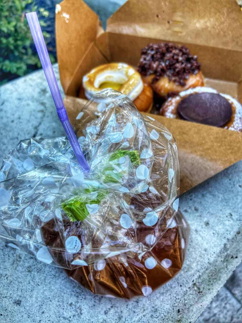 Smorgasburg Toronto Baker-Rae - Calamansi Cold Brew Tonic - typical Asian street food - drink in a bag

