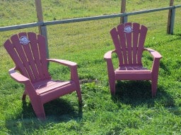 Bar U Ranch Red Chairs