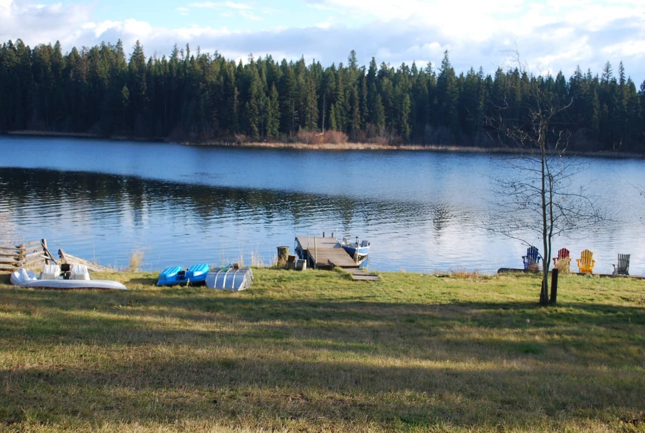 Glimpse Lake Adventures - A beautiful day on the shores of Glimpse Lake British Columbia an hour north of Merritt.