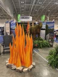 Campground Display at the National Home Show in Toronto, Canada