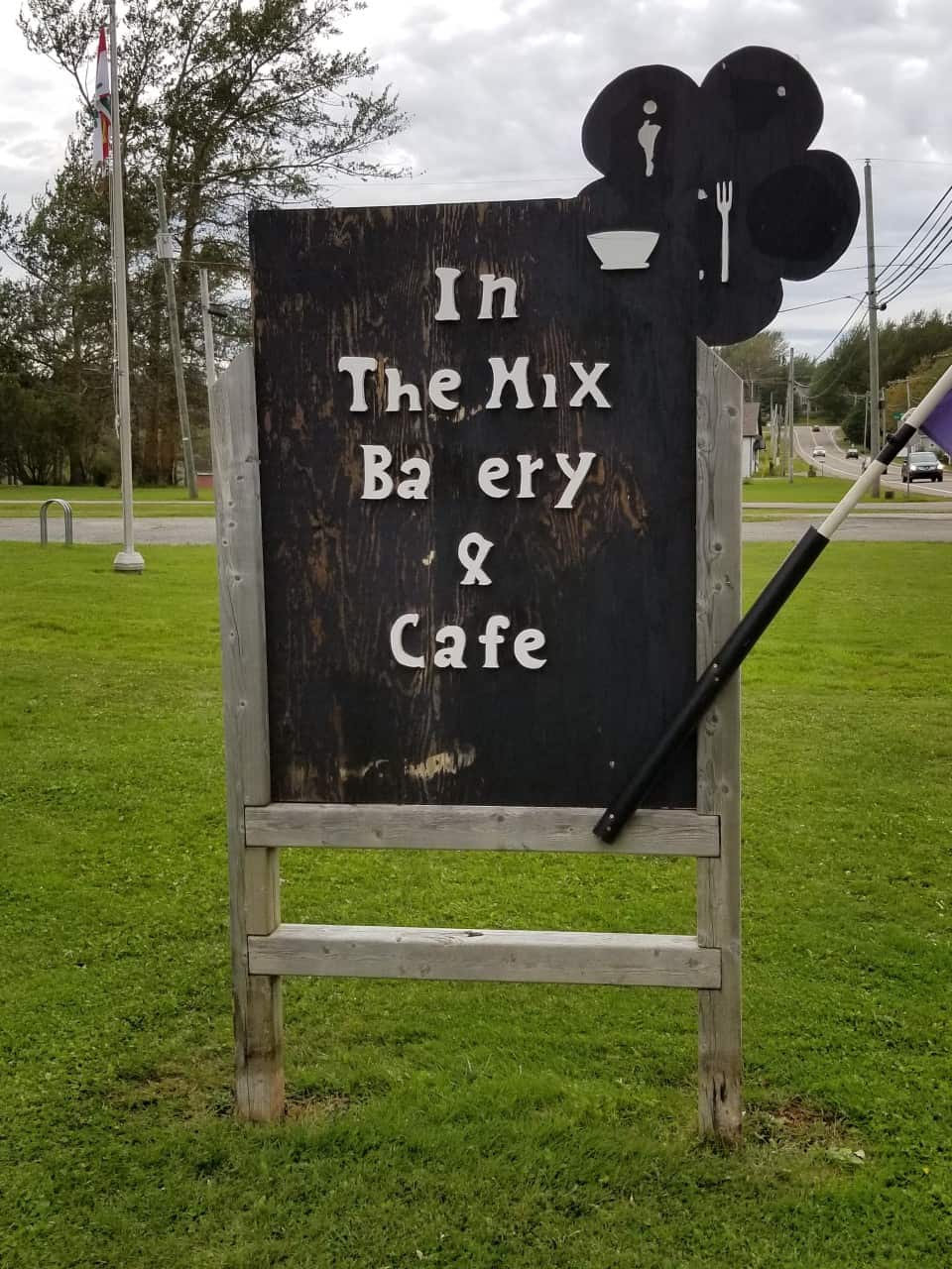 In the Mix Bakery, Eco-Center, Mount Stewart, PE - In the Mix Bakery is a great spot to end a hike or birding trip through Mount Stewart Wildlife Management Area, PEI