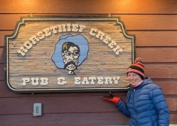 Horsethief Creek Pub and Eatery Outdoor Sign