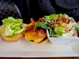 Grouchy Daddys Burger & Caesar Salad  - Olds Alberta Canada 2023-05-13
