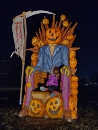 Huge Halloween Chair Photo Op