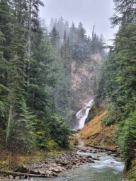 Bear Creek Falls - Waterfalls in Eastern British Columbia Canada 