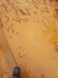 Orange Mud at Paint Pots - Kootenay National Park British Columbia 2023-11-28
